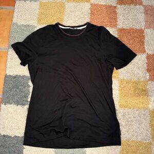 Ted Baker Black Top with Purple Accents